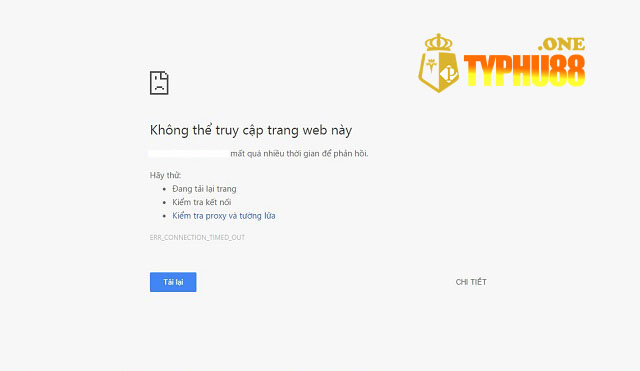 Do nhà mạng Việt chặn link vào nhà cái Typhu88