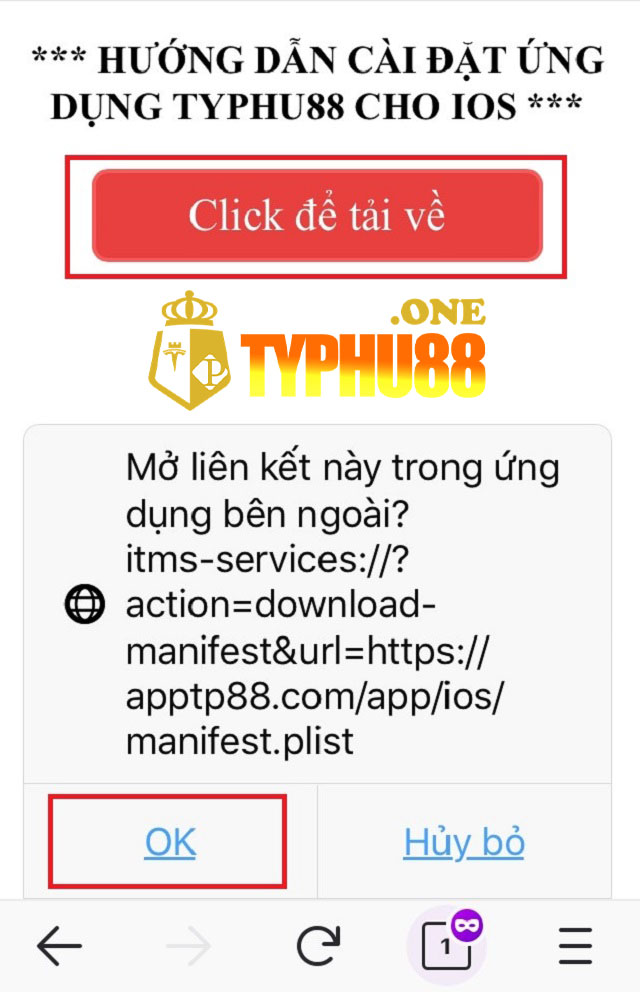 Tải ứng dụng Typhu88 Mobile