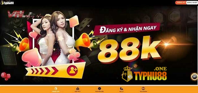 Thành viên mới nhận 88k miễn phí từ Typhu88